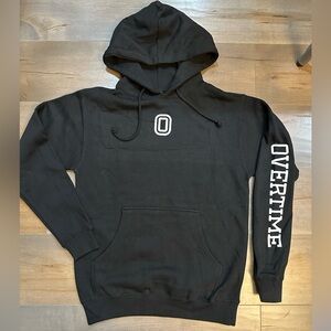 Overtime Black Hoodie for Men